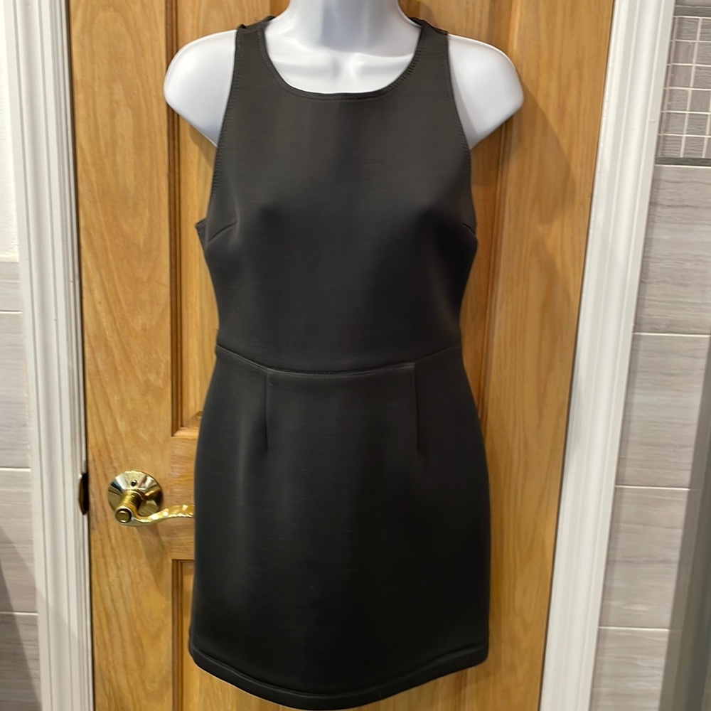 Gryphon Dark Gray Scuba Dress
